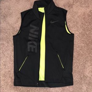 Nike Dri-fit fleece lined running vest